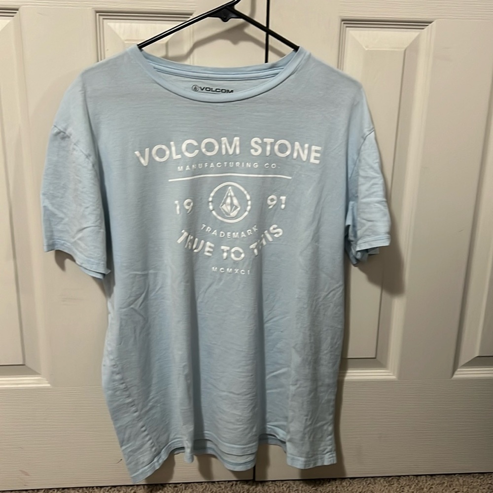 Boys Light Blue Volcom T-Shirt